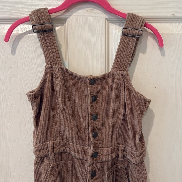 Aerie NWT kick start corduroy overalls, small - Picture 5 of 11